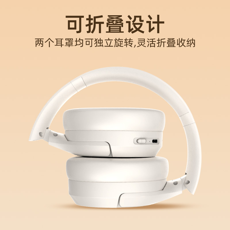 新型ANC積極的にノイズを低減するヘッドセット式bluetoothヘッドセットの長さが長くて、簡単な折りたたみ式無線競合ヘッドセットです。|undefined