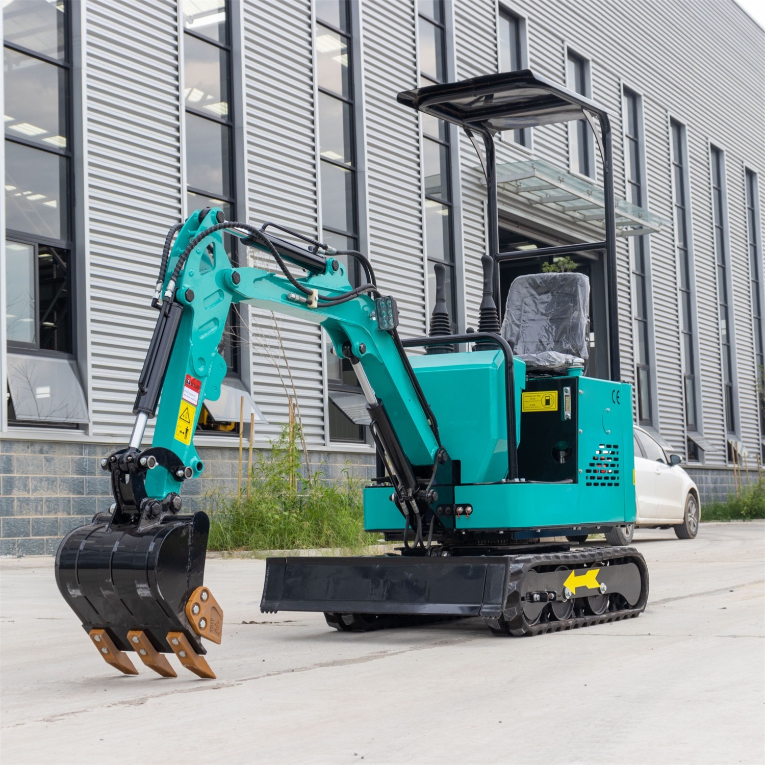 出口德国微型挖掘机 caterpillar excavator 家用1吨履带式挖掘机