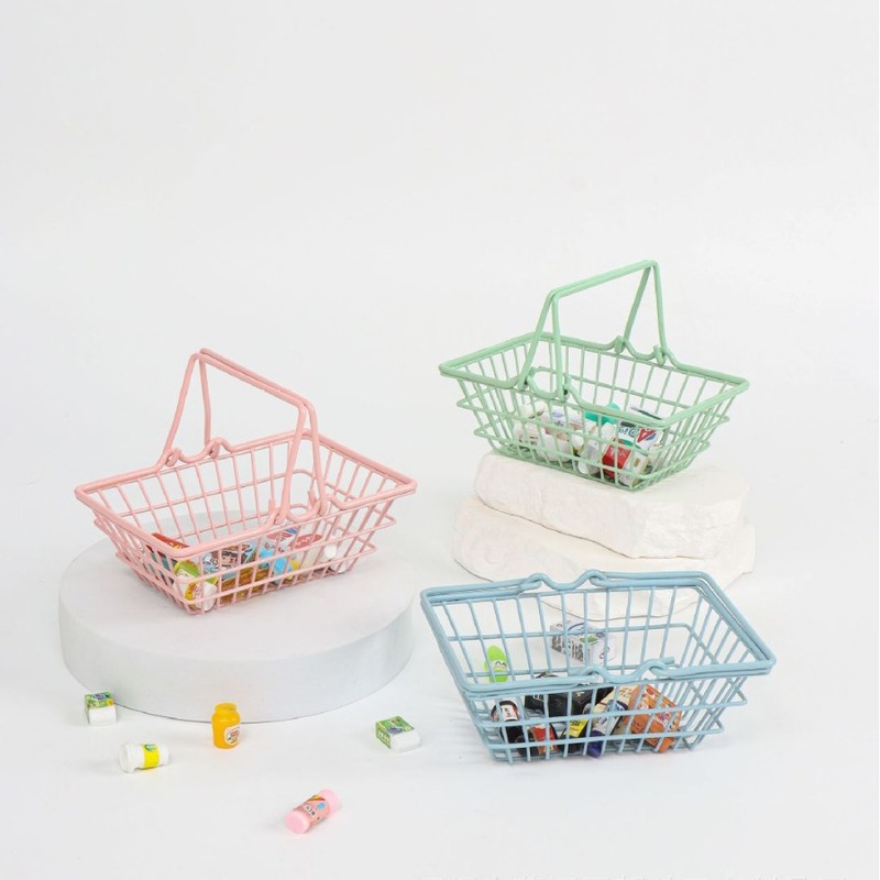 トランペットカラー買い物かごメーカー直販カラー大中小トランペットカラーかご収納かご|undefined