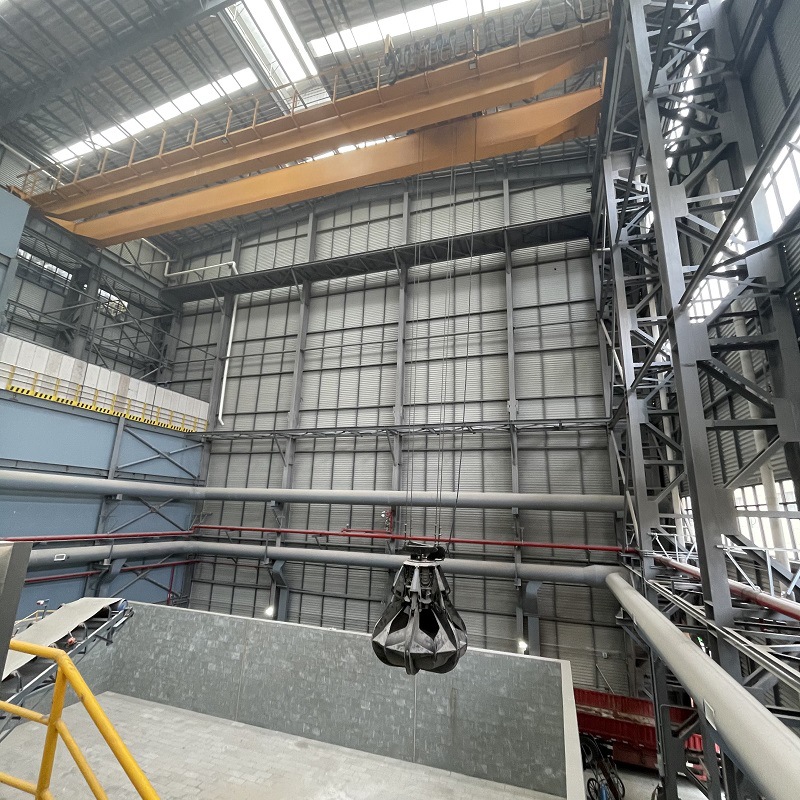 靖起抓斗起重机制造厂家 电动双梁行车 按需设计 5-100吨 长 沙