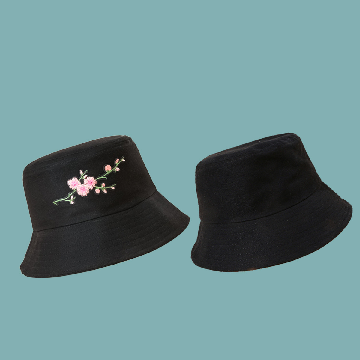 New Korean Fashion Style Plum Fisherman Hat display picture 3