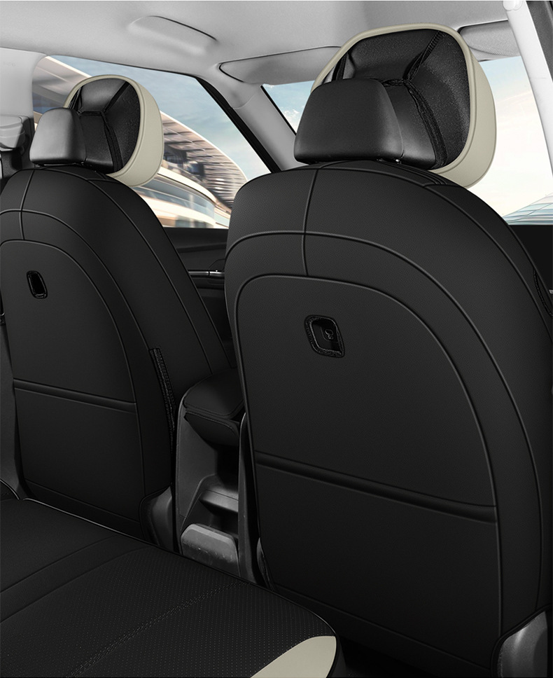 24-25 Kia EV5 exclusive full-cover seat covers, custom perforated leather car seat cushions, universal for all seasons