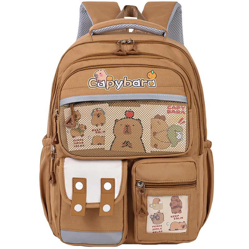 Mochila de niños de dibujos animados transfronterizos de gran capacidad de cuatro o cinco o seis grados mochila de niñas para niños mochila de estudiantes primarios