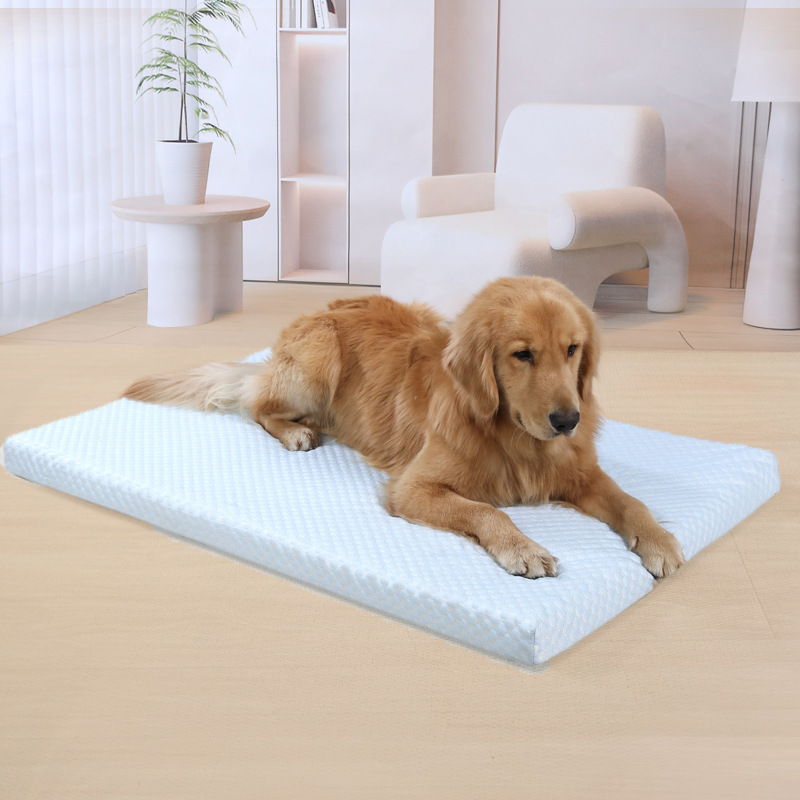 Nuevo producto Cojín de enfriamiento para mascotas de verano para perros Guisantes de hielo de verano Cojín para mascotas transpirable Cojín para gatos Cama para perros Cama para gatos
