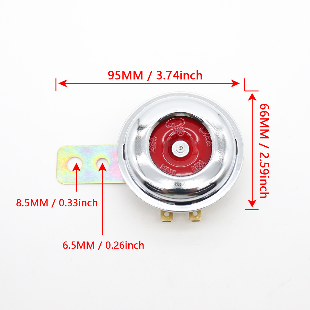 Lvee Liwei cuerno DL70 serie motocicleta coche eléctrico ATV triciclo Kart reemplazo original 12V