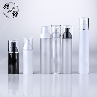 50/60/100/120/ml Facial Cleanser Foam Bottle Pet Press Foaming Bottle Cleansing Mousse Bottle Spray Bottle