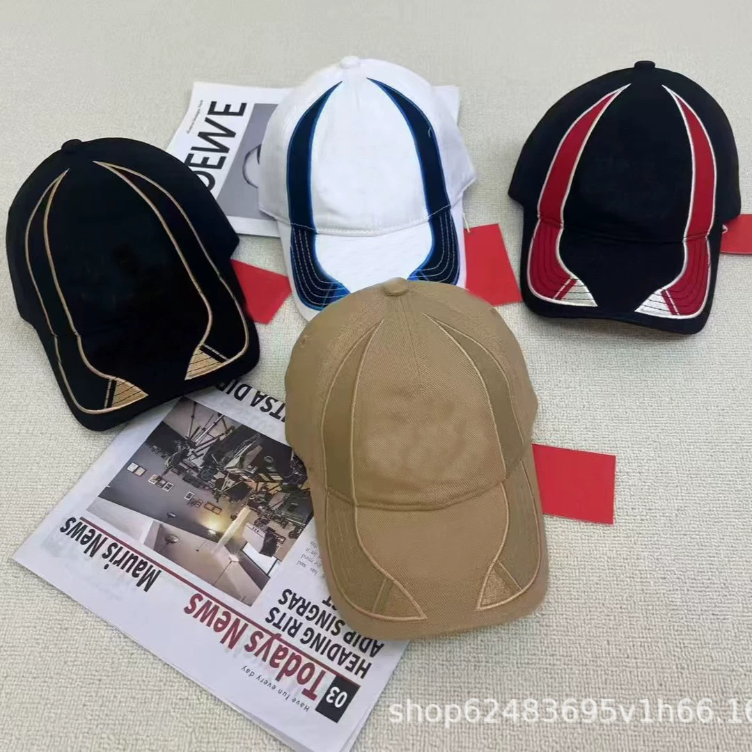 Модная европейская и американская бейсболка унисекс с буквами, повседневная универсальная кепка-утконос, бейсболка с тяжелой вышивкой, байкерская кепка.
