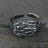 Adjustable ring, European style, Gothic, punk style