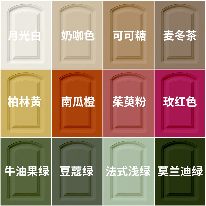 Pintura de madera a base de agua para muebles de armario de madera maciza pintura de cambio de color para gabinetes de pintura doméstica puertas de gabinetes renovación de pintura de madera