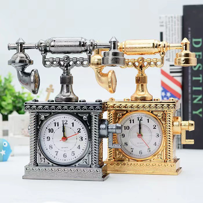 Европейский стиль фото ретро украшение телефонный будильник оптовая торговля экспорт малазийские часы часы