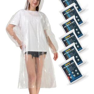 E 47471 Thick Long One Piece Rain Poncho ���L�B�w���� ��