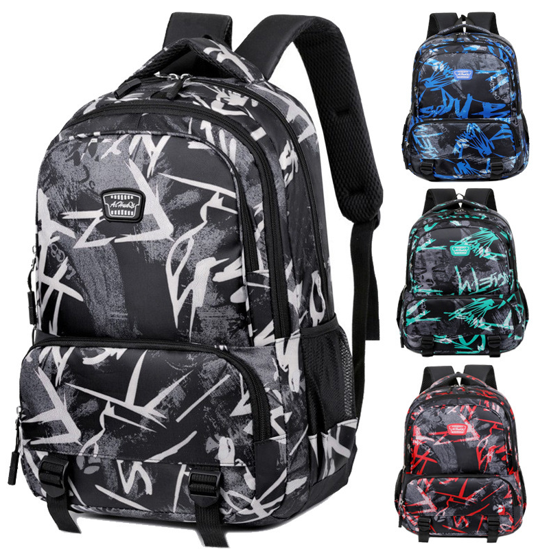 Cross-border Foreign Trade New Oxford Cloth Backpack Men's and Women's Camouflage Travel Backpack Junior High School Primary School Schoolbag Cross-border Foreign Trade New Oxford Cloth Backpack Men's and Women's Camouflage Travel Backpack Junior High School Primary School Schoolbag