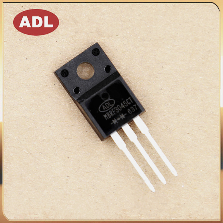 奥德利 肖特基二极管 MBRF3045CT 30A45V TO-220F 进口芯片 厂家