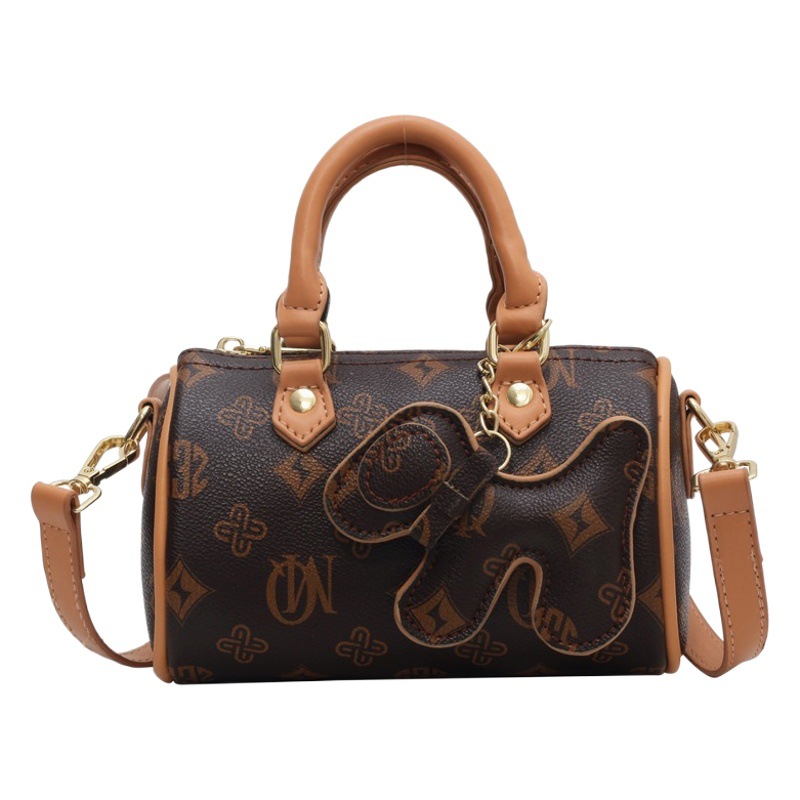 Bolso de Mano Estilo Coreano para Chicas, con Estampado de Dibujos Animados, Bolso Tipo Almohada, Nuevo Modelo 2024, Gran Capacidad, Bandolera