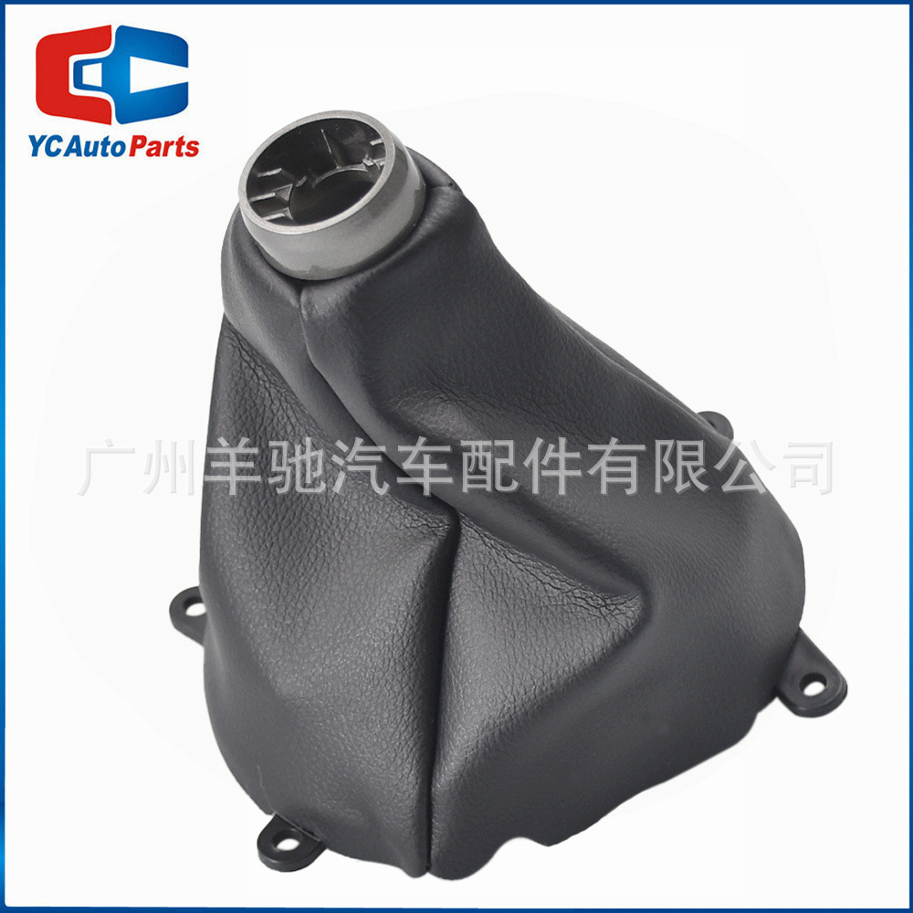 Aplicable para 06 - 11 Honda Civic 6 velocidades cambio de marchas bola de mano polvo conjunto de mango varilla de cambio de velocidad cubierta de polvo