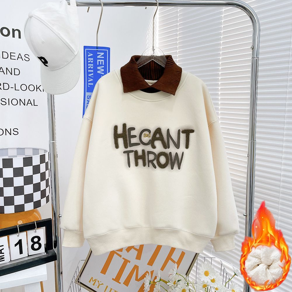 453# (230g Alpaca Wool Composite) Girls' Sweatshirt