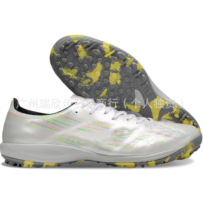 特价男子针织防滑耐磨草碎钉足球鞋name brand TF soccer shoes