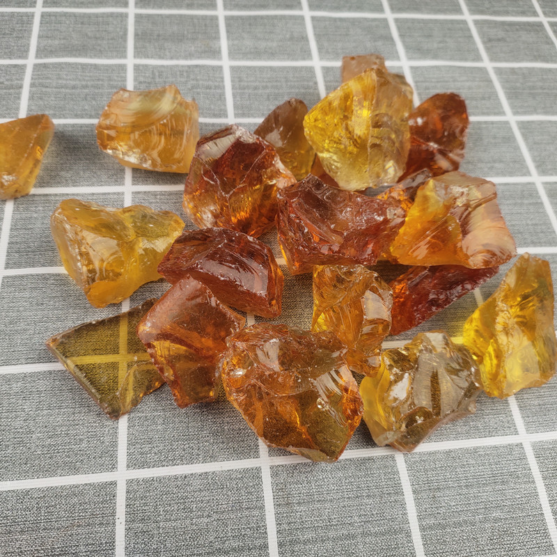 透明玻璃砂不染色白玻璃砂彩色玻璃砂装饰鱼缸园艺用厂家批发彩砾