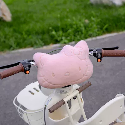 Cartoon Monster-Shaped Anti-Collision Pad for Electric Vehicles, Cute and Adorable, a Travel Essential for Protecting Baby's Head, Suitable for All Seasons (Elektromobil üçün bamper qoruyucu yastıqlar) - pink-kt-electric-car-headrest
