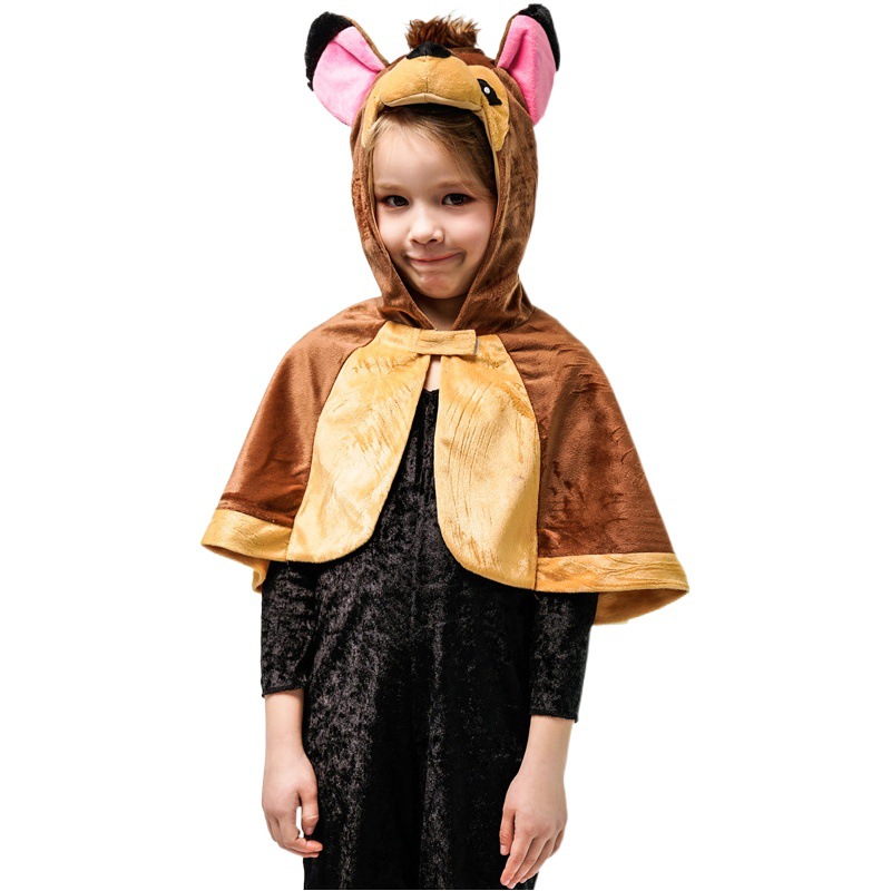 Carnaval DE LOS NIÑOS Cosplay Fox chal vestido lujo bola rendimiento etapa traje del partido