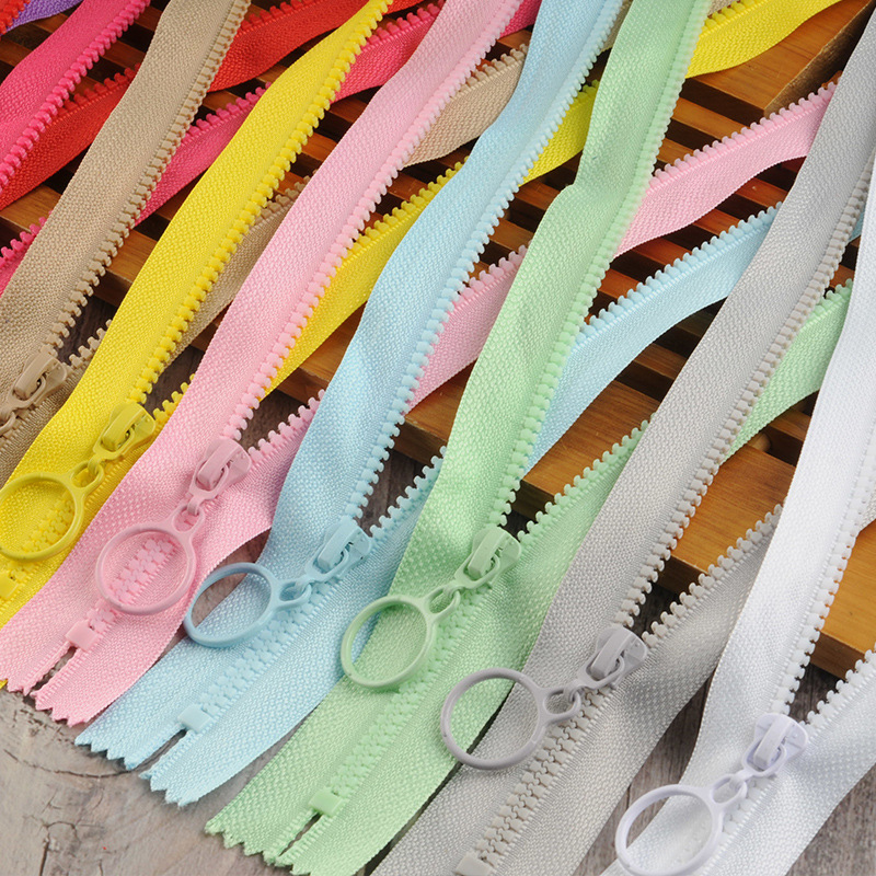 3号树脂闭口衣服口袋兜拉链DIY手工包包闭尾拉锁批发细牙齿