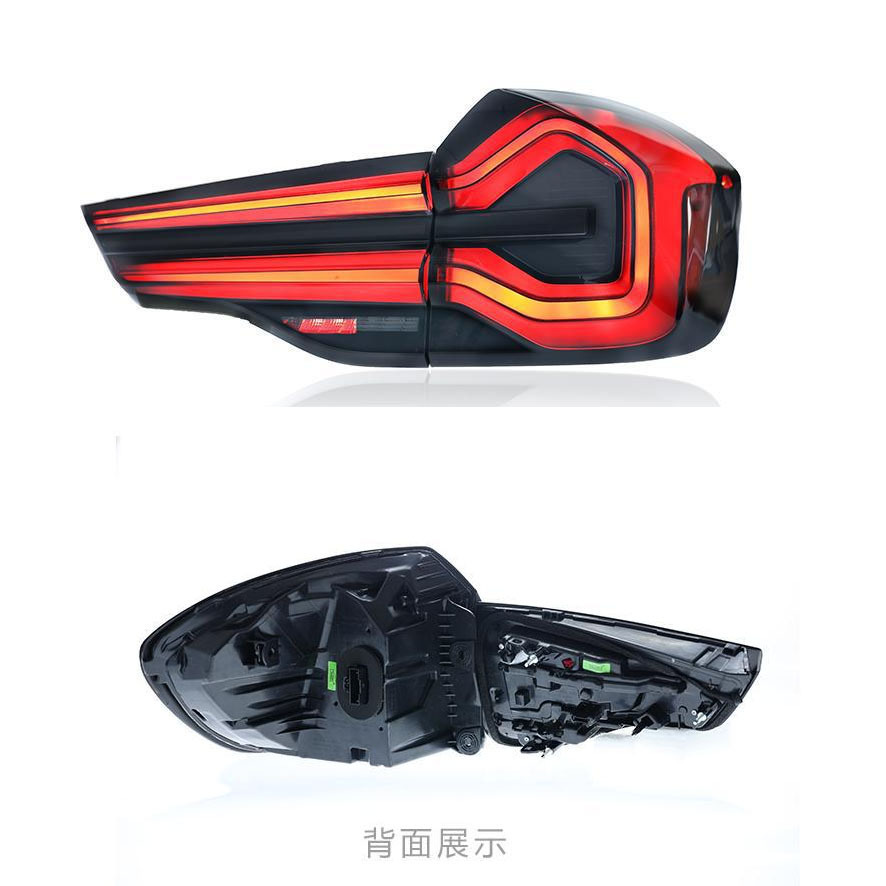 Aplicable a BMW X3 conjunto de luces traseras modificado LED freno de servicio dirección fluorescente 20 - 23