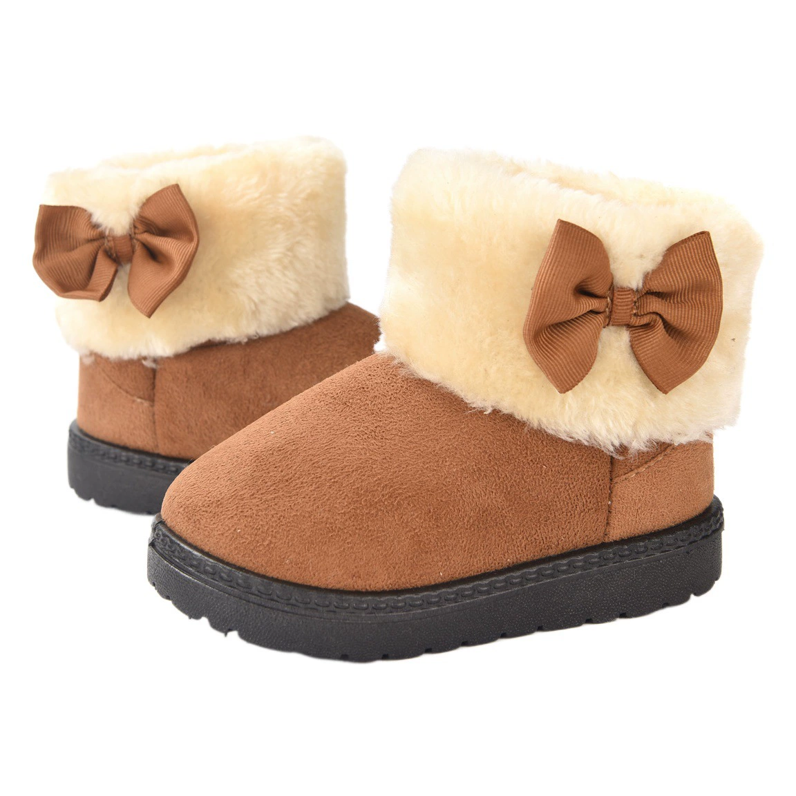 Трансграничные зимние детские зимние сапоги, детские хлопковые сапоги большого размера, утолщенные хлопковые сапоги, большая детская теплая детская обувь на флисовой подкладке