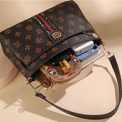Women's Bags New Middle-Aged Mom Bags Shoulder Crossbody Bags Trendy Women's Handbags