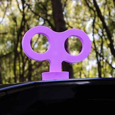 Wuling Mini Euler Electric – Body sticker - coil-purple