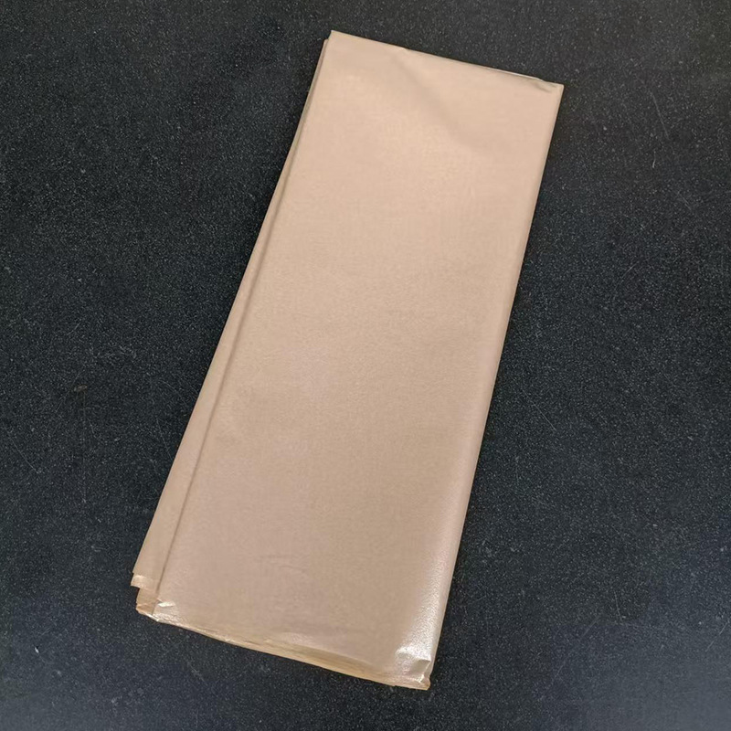 Fábrica en stock metal pera papel ramo base forro color sólido copia papel flor embalaje material paquete flor papel