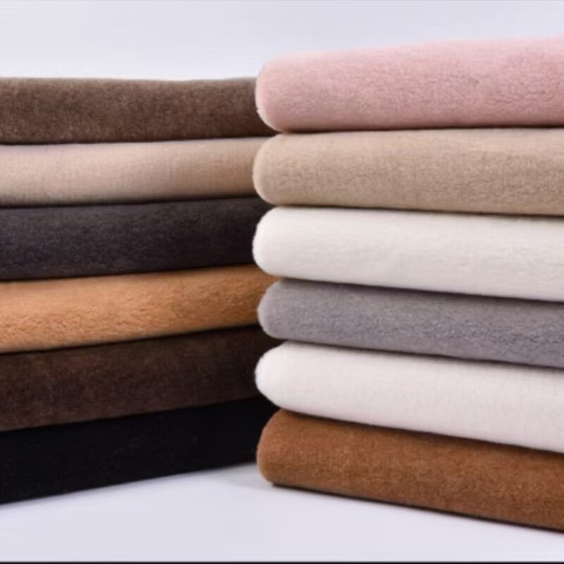 Irish Cashmere Flat Shear Wool Clothing Toy Shoes and Hats Home Textile Pillow Plush Fabric