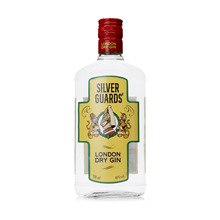 银卫伦敦干金酒700ml杜松子酒Silver Guards法国进口洋酒调酒基酒