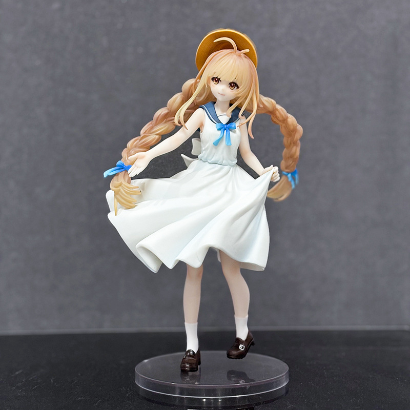 新しい隣の天使のクラスメートフィギュア椎名真昼セーラー服ドレス美少女かわいいアニメーション装飾品|undefined