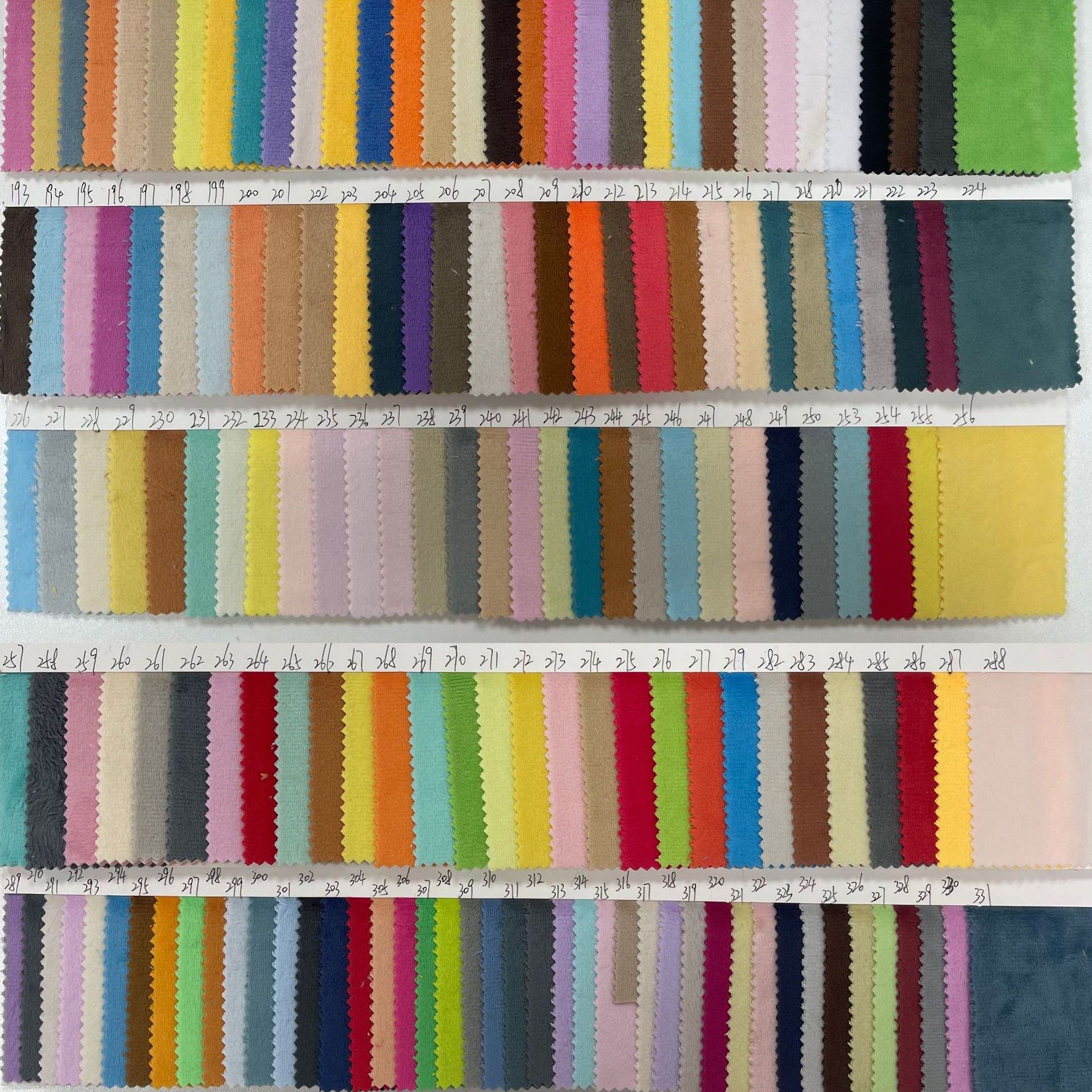 Fabricante spot cristal super suave felpa corta 1/3/mm terciopelo 1/1,5 lana cristal terciopelo felpa tela de franela
