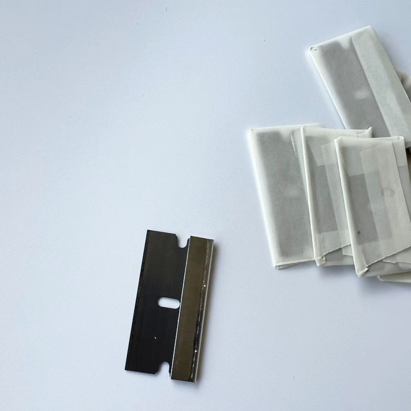 瓷砖玻璃去除胶不干胶手机屏幕贴膜清洁除污单头铲刀双面金属刀片