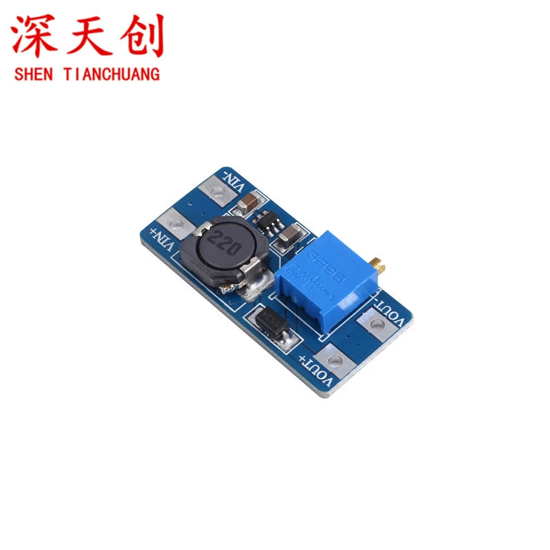 MT3608 DC-DC модуль повышения 2A Входное напряжение 2-24V литр 5/9/12/-28V Регулируемый