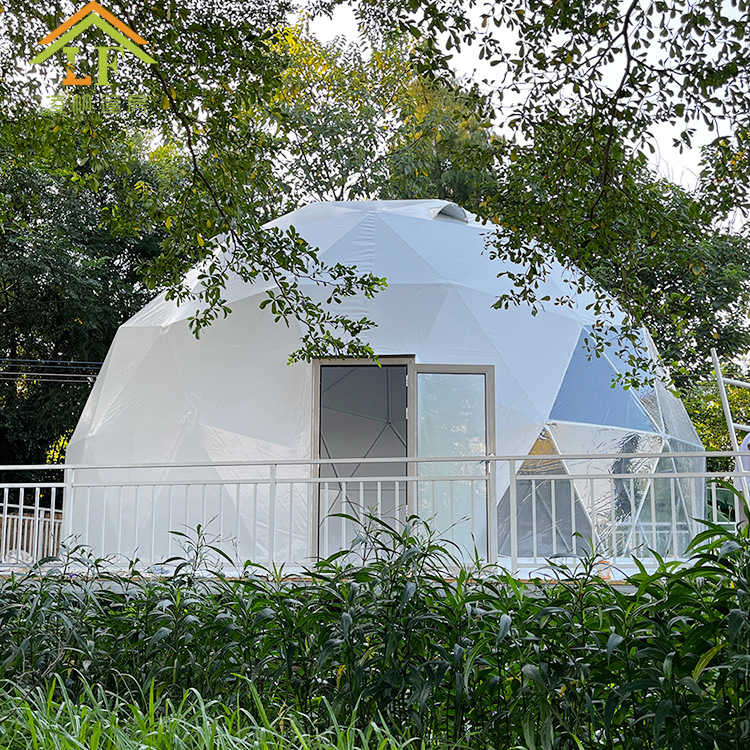 2025新款户外民宿酒店星空房 圆顶星空帐篷 球形帐篷可以上门安装