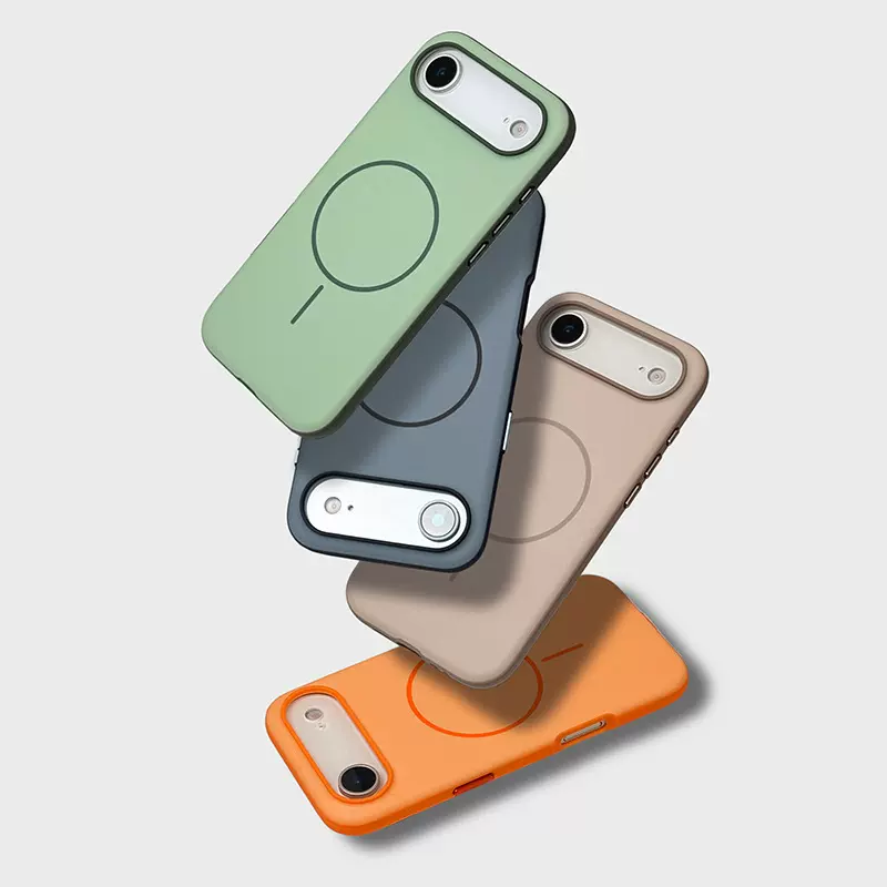 苹果17手机壳磁吸防摔肤感硬壳适用iphone17air手机保护套苹果16