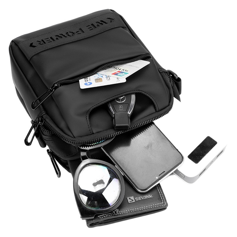 Wepower Nuevo Simple de Los Hombres pequeña bolsa de moda bolsa de mensajero Correa portátil bolso colgante hombro Portátil Bolsa de mano