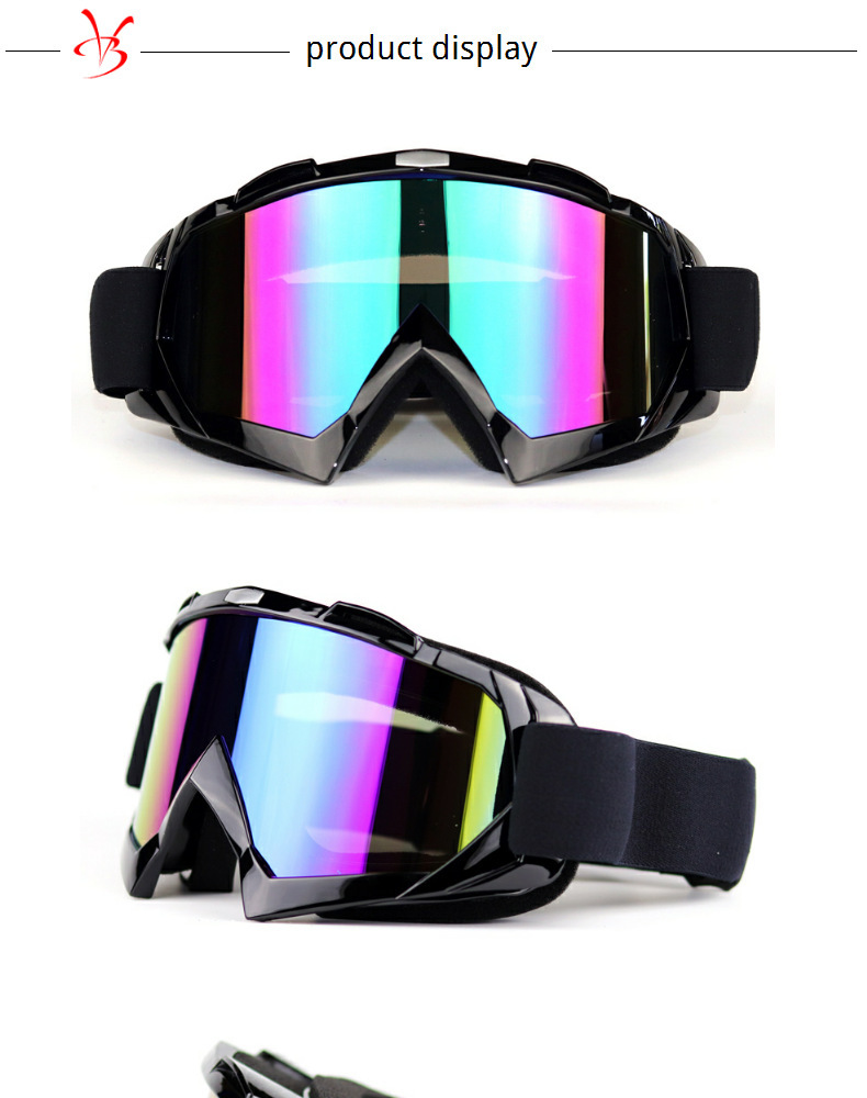 Motocicletă X400 echipată cu ochelari de schi off-road, cască și ochelari de protecție pentru exterior_voghion.com
