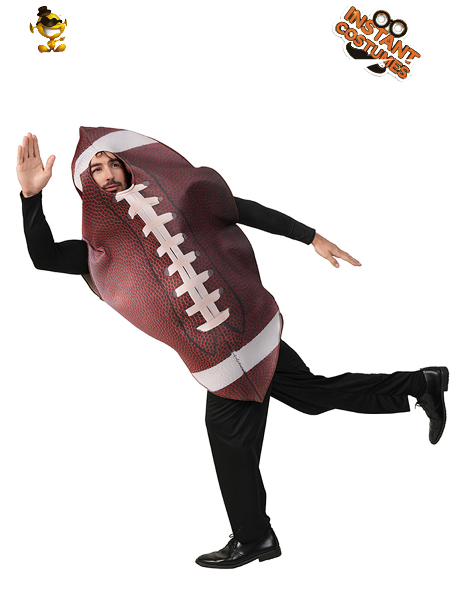 Halloween Hombres grandes divertidos Rugby Disfraces de espectáculo de escenario Disfraces de espectáculo de escenario Disfraces de espectáculo de cosplay