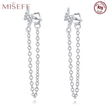 跨境直供S925纯银闪电锆石耳坠耳环时尚潮流百搭欧美耳饰批发女