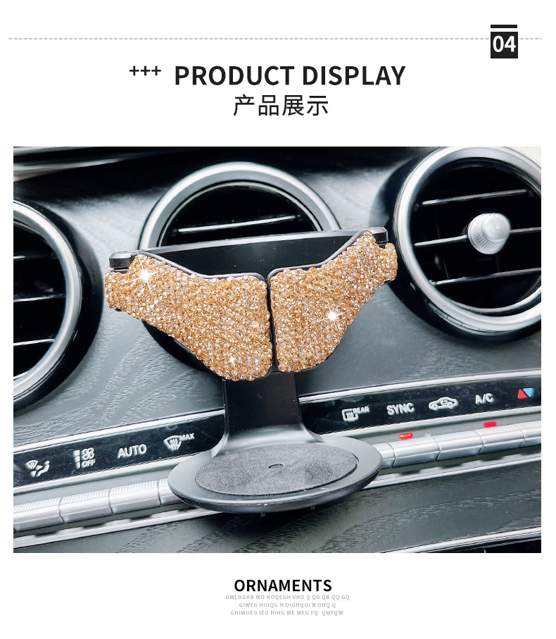 Air Vent – Qìchē Car cup holder/beverage holder - champagne