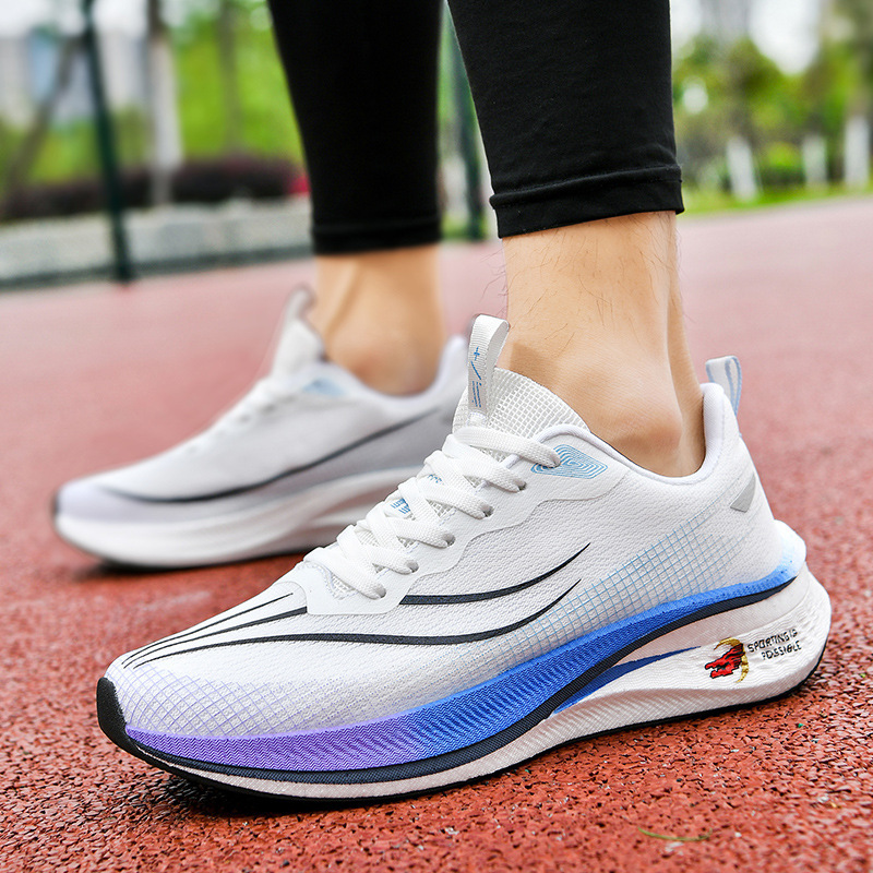 Low summer fashionable breathable running sneakers platform for…