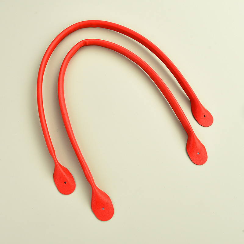 Bag DIY Handmade Accessories Pu Imitation Leather Porous Threading Handle Handle Bag Strap Handle Imitation Leather Bag Strap Customization Bag DIY Handmade Accessories Pu Imitation Leather Porous Threading Handle Handle Bag Strap Handle Imitation Leather Bag Strap Customization