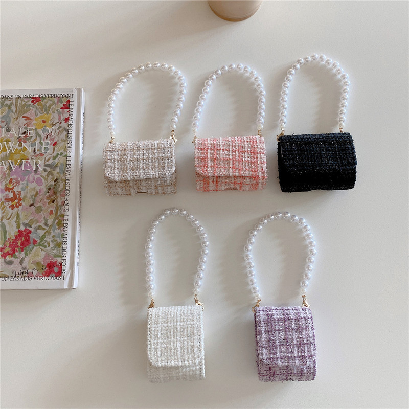 Small Xiangfeng Cloth Pattern Suitable for Apple AirPods 4 Generation Bluetooth Headset Protective Case Pro2 Earphone Case 3 Generation New Small Xiangfeng Cloth Pattern Suitable for Apple AirPods 4 Generation Bluetooth Headset Protective Case Pro2 Earphone Case 3 Generation New