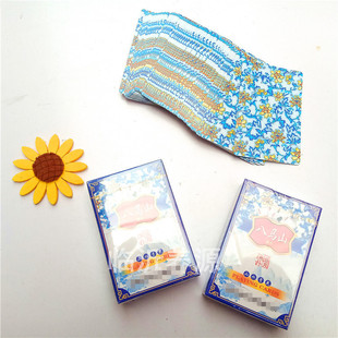Blue and White Porcelain Poker Thickeneded Playing Cards Casual Chess and Card Entertainment Poker Cards One Dollar Store Supply