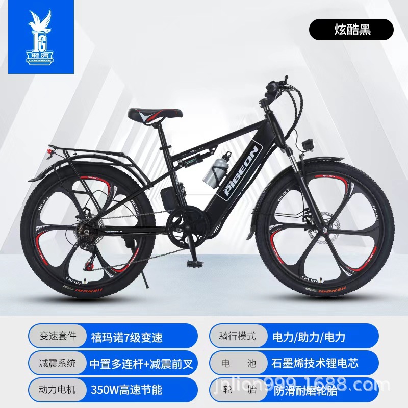 Flying Pigeon Bicicleta de montaña eléctrica Batería de litio de 400W Nuevo estándar nacional para adultos Bicicleta de batería para hombres y mujeres