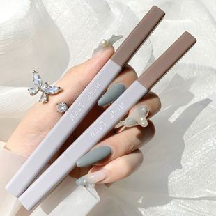 MUGE LEEN Eyebrow Pencil Waterproof sweat-proof lasting does not decolorization extremely fine beginner eyebrow pencil female genuine root distinct