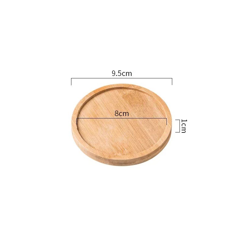 Base de maceta, bandeja de bambú, base de bambú, embrión, fondo de bambú, fondo de bambú de forma especial, posavasos, plataforma transfronteriza, fondo de té, ronda
